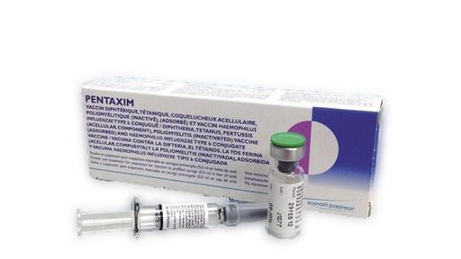 PENTAXIM – Vắc xin 5 trong 1 (Phòng 5 bệnh: Ho gà, bạch hầu, uốn ván,bại liệt và các bệnh do HIB)